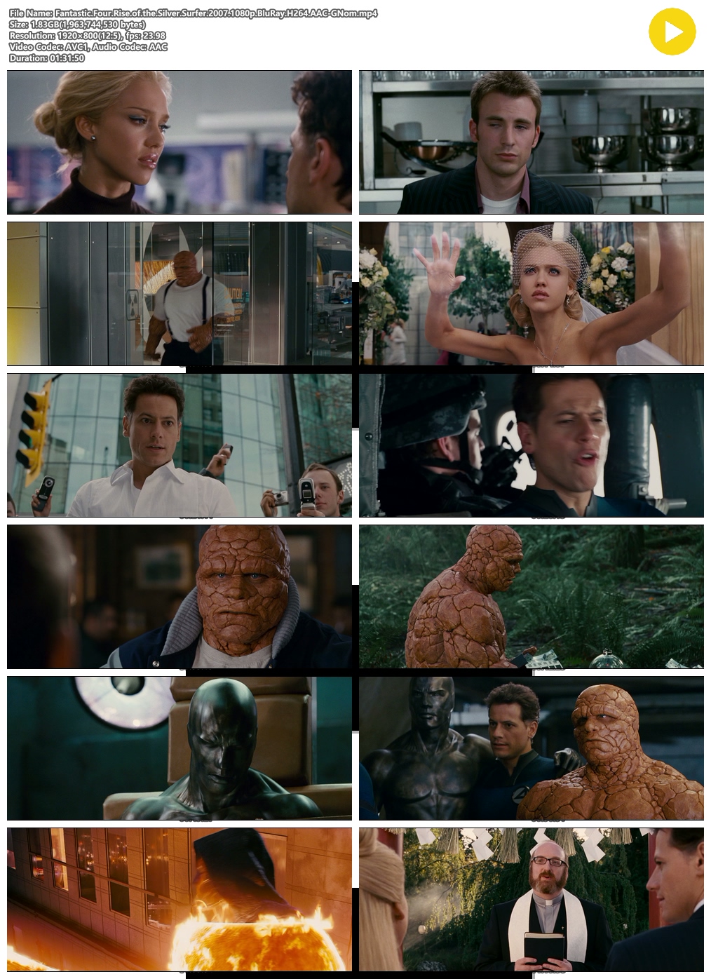  4 fantastic four rise of the silver